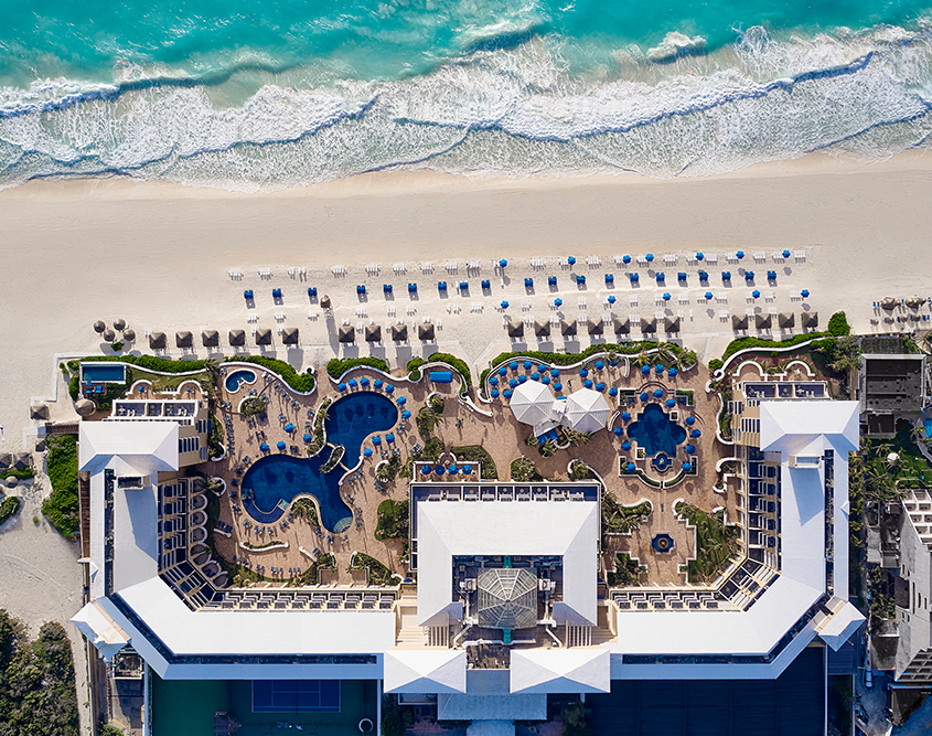 Kempinski Hotel Cancun - Aerial View of Property