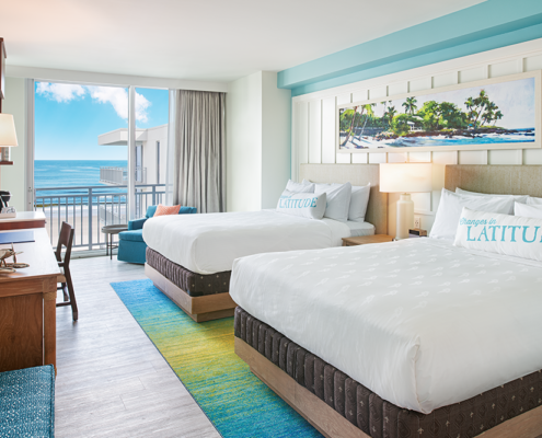 Margaritaville Beach Hotel Jacksonville Beach - 2 Queen Bedroom with Balcony