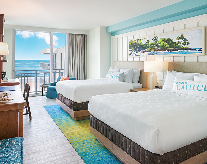 Margaritaville Beach Hotel Jacksonville Beach - 2 Queen Bedroom with Balcony