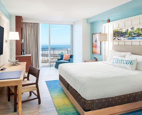 Margaritaville Beach Hotel Jacksonville Beach - King Bedroom with Balcony