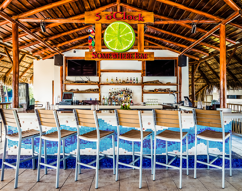 Margaritaville Beach Resort Playa Flamingo Costa Rica - 5 oClock Somewhere Bar