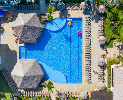 Margaritaville Beach Resort Playa Flamingo Costa Rica - Aerial View of Pool
