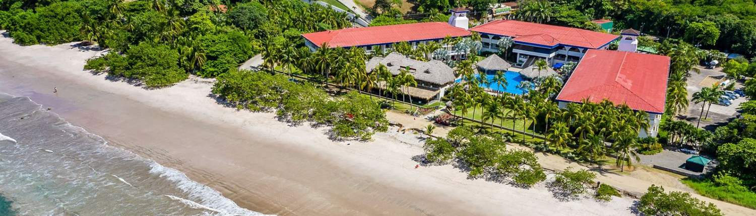 Margaritaville Beach Resort Playa Flamingo Costa Rica - Aerial View of Property from the Beach