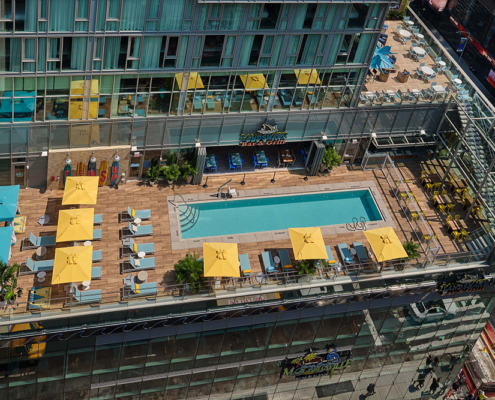 Margaritaville Resort Times Square - Aerial View of Pool