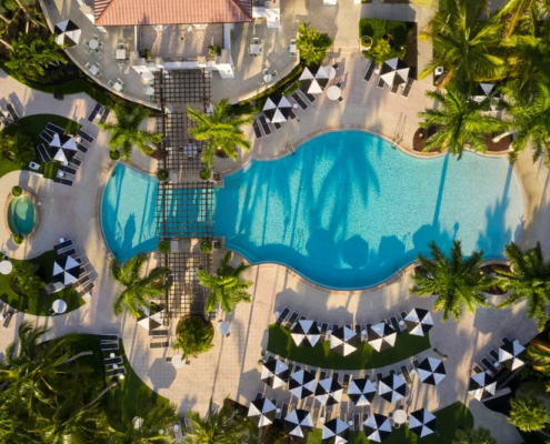 PGA National Resort & Spa - Aerial of Pool