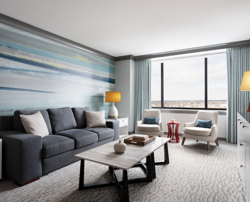The Lofton Hotel Minneapolis - Executive King Suite Living Room
