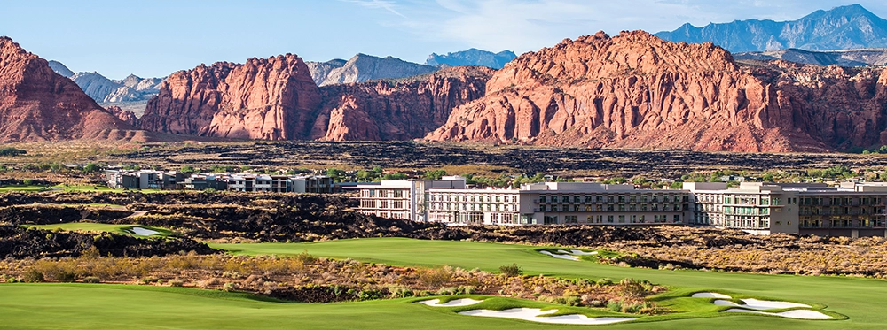 Black Desert Resort with mountain view