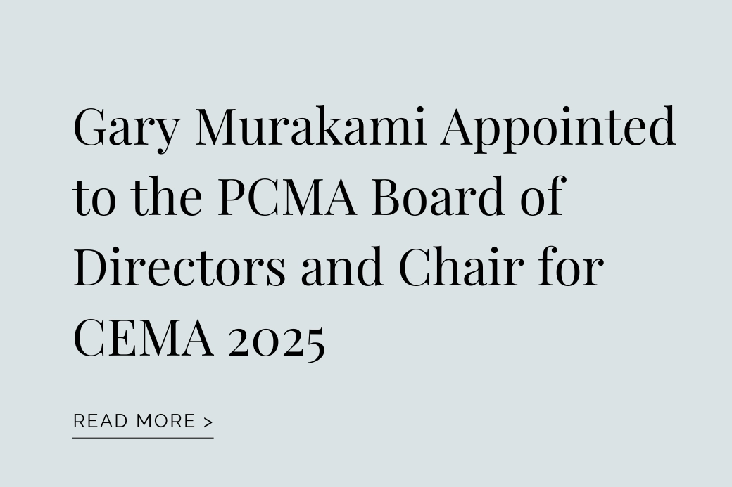 Gary Murakami Appointed to the PCMA Board of Directors and Chair for CEMA 2025