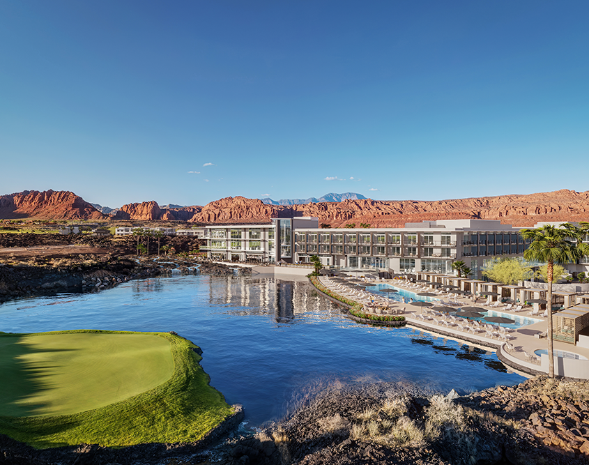 Black Desert Resort - Golf Course & Pool with View