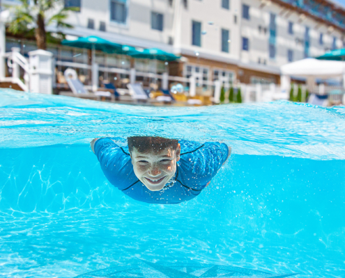 Compass Hotel Medford - Swimming in the pool