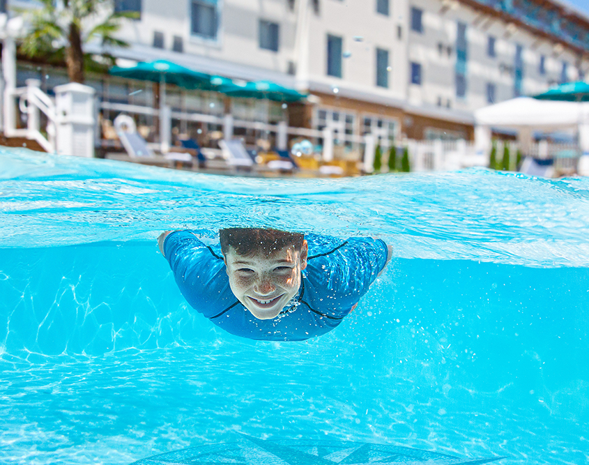 Compass Hotel Medford - Swimming in the pool