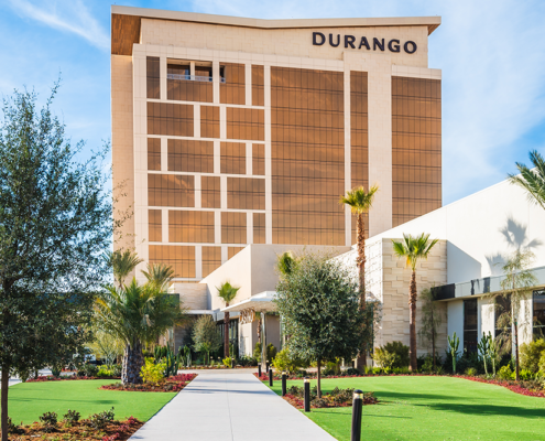 Durango Casino & Resort - Exterior from Sidewalk