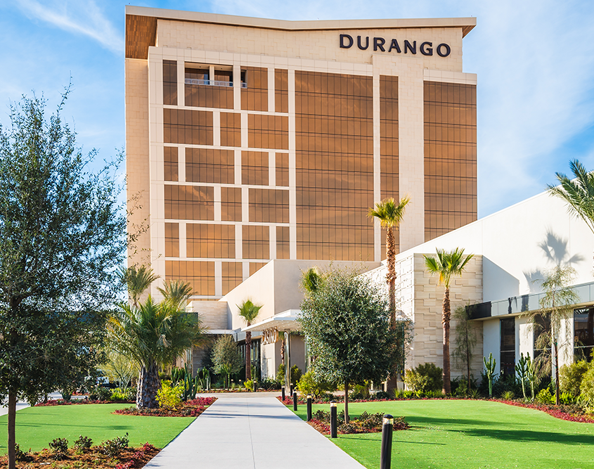 Durango Casino & Resort - Exterior from Sidewalk