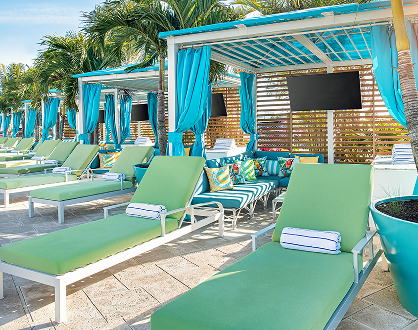 Margaritaville Beach Resort Fort Myers Beach - Fins Up Beach Club Cabanas