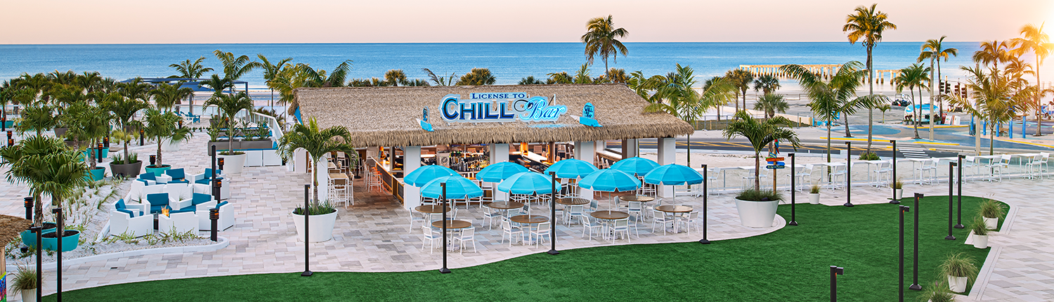 Margaritaville Beach Resort Fort Myers Beach - License To Chill Bar Aerial View