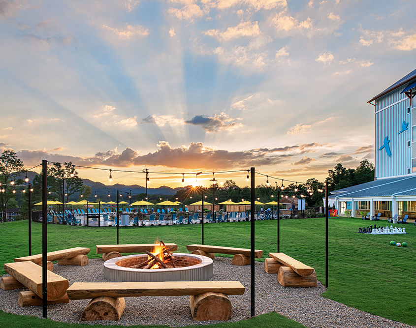 The Lodge at Camp Margaritaville - Firepit