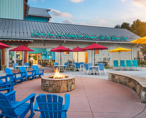 The Lodge at Camp Margaritaville - Firepit by Pool