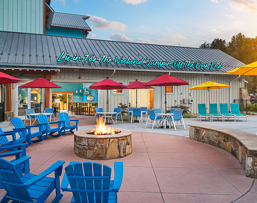 The Lodge at Camp Margaritaville - Firepit by Pool