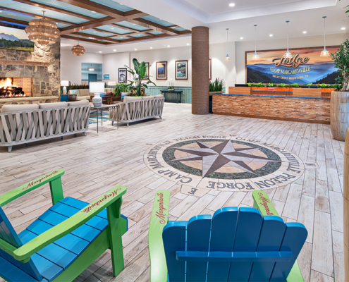 The Lodge at Camp Margaritaville - Lobby & Check in Counter