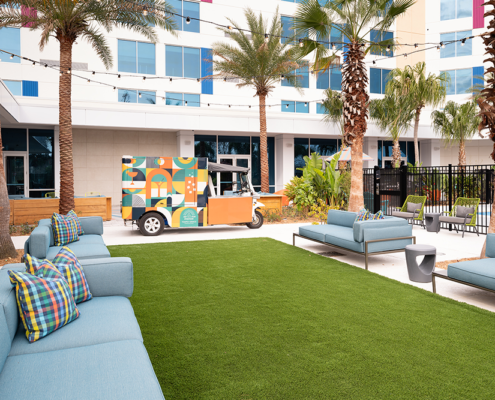 Aloft Lake Nona - Backyard