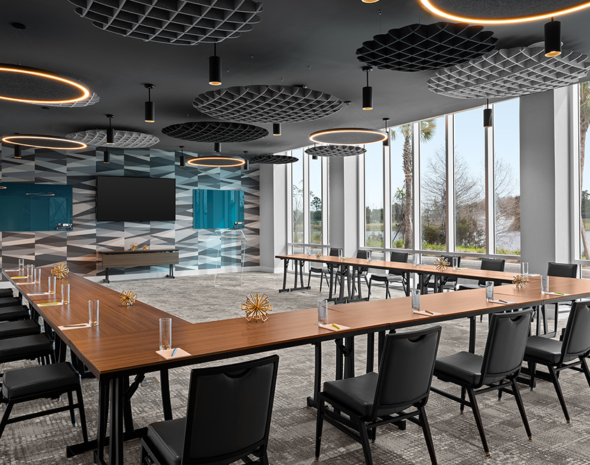 Aloft Lake Nona - Meeting Space U-Shape Set Up