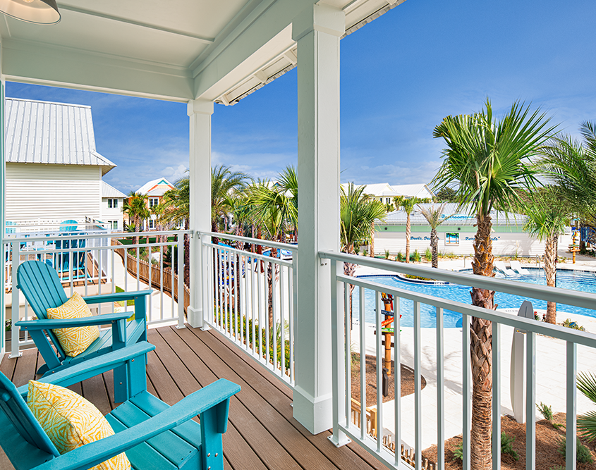 Margaritaville Beach Cottage Resort Panama City Beach - Balcony with Pool View