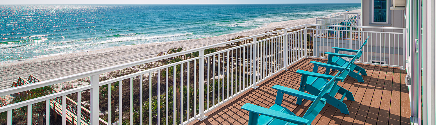 Margaritaville Beach Cottage Resort Panama City Beach - Beachside Villas Balcony with Beach View