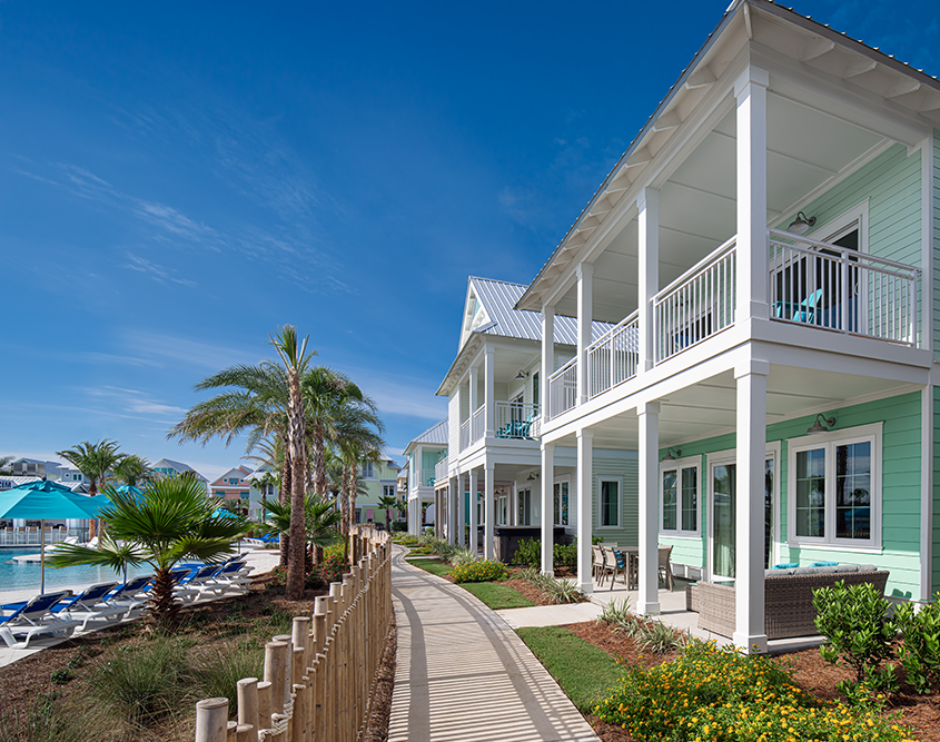 Margaritaville Beach Cottage Resort Panama City Beach - Exterior of Poolside Units