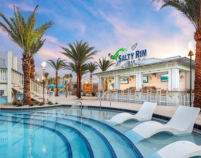 Margaritaville Beach Cottage Resort Panama City Beach - Salty Rim Bar by Pool