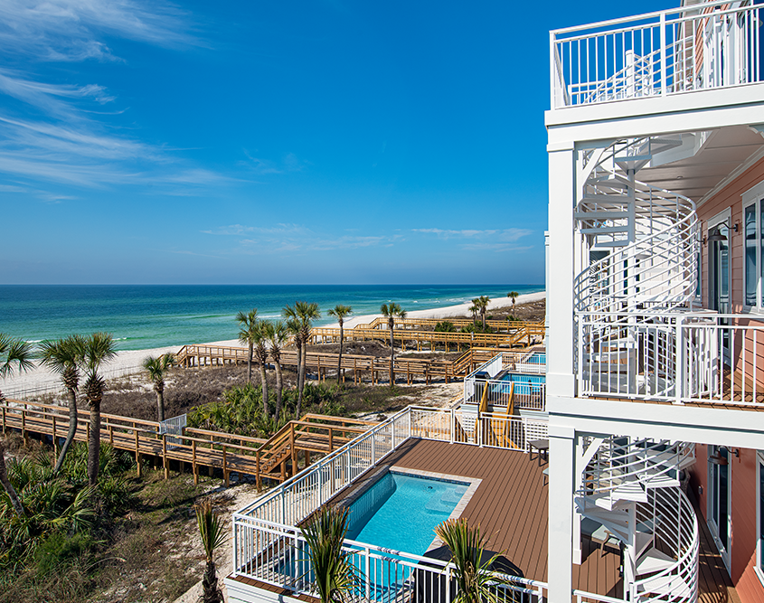 Margaritaville Beach Cottage Resort Panama City Beach - View from Beachside Villas