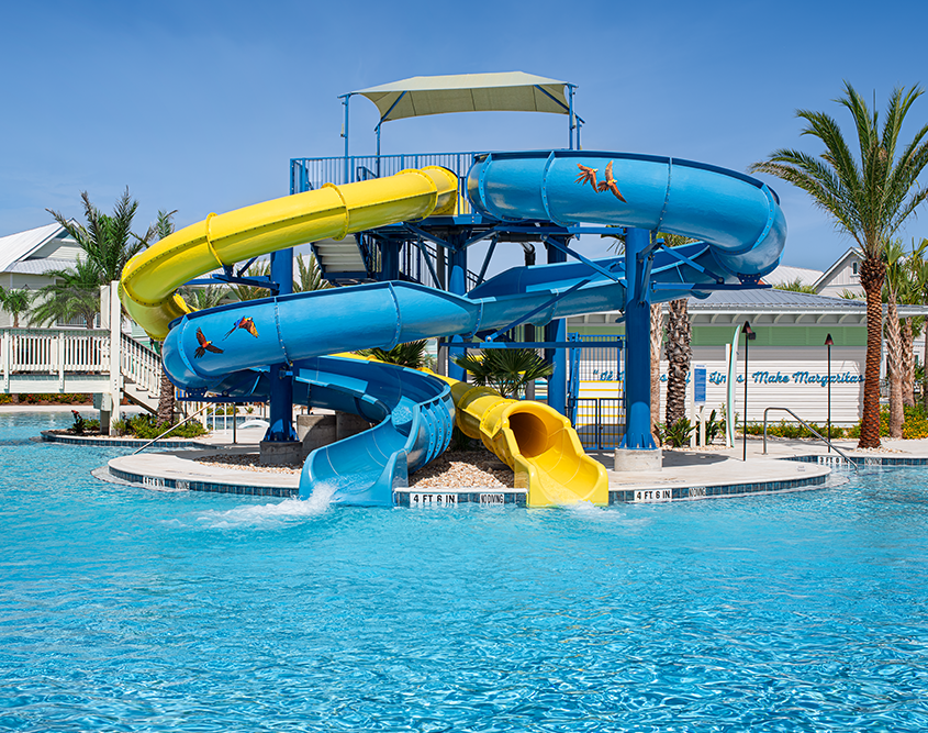 Margaritaville Beach Cottage Resort Panama City Beach - Waterslide