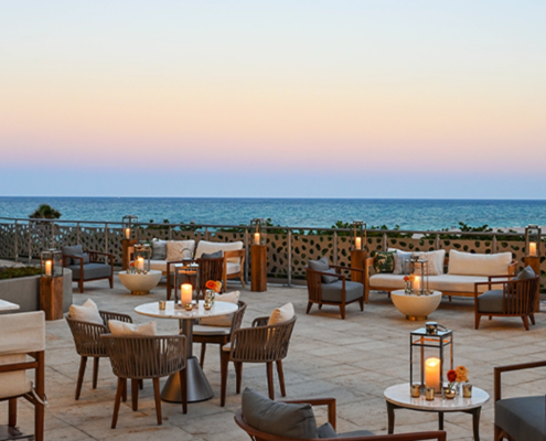 Amrit Ocean Resort Outdoor Seating Area