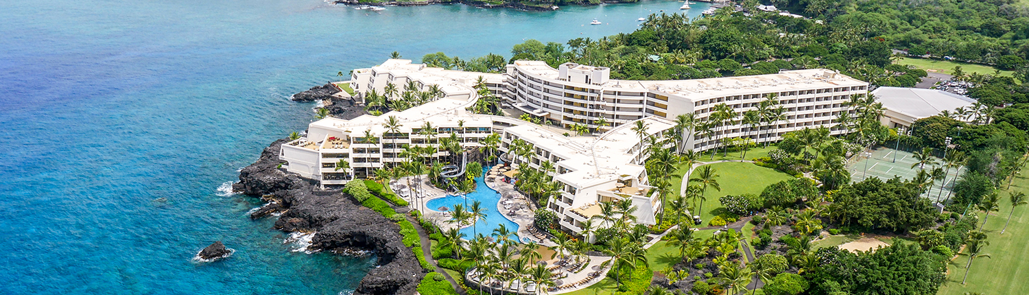 Aerial View of OUTRIGGER Kona Resort & Spa