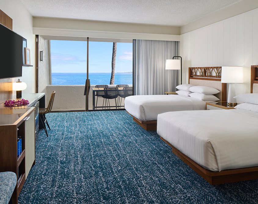 Double room at the OUTRIGGER Kona Resort & Spa