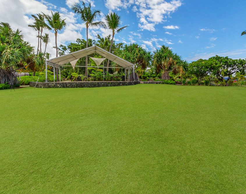 Outdoor Lawn at the OUTRIGGER Kona Resort & Spa