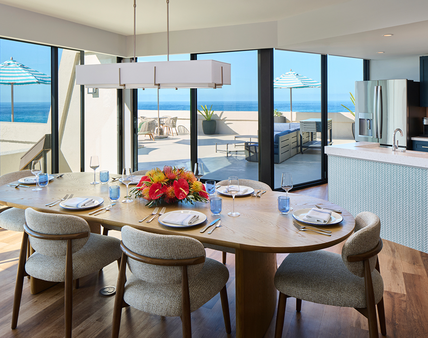 Dining Room Kitchen & Lanai at the OUTRIGGER Kona Resort & Spa