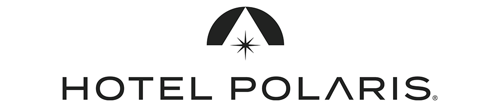 Hotel Polaris - Black & White Logo