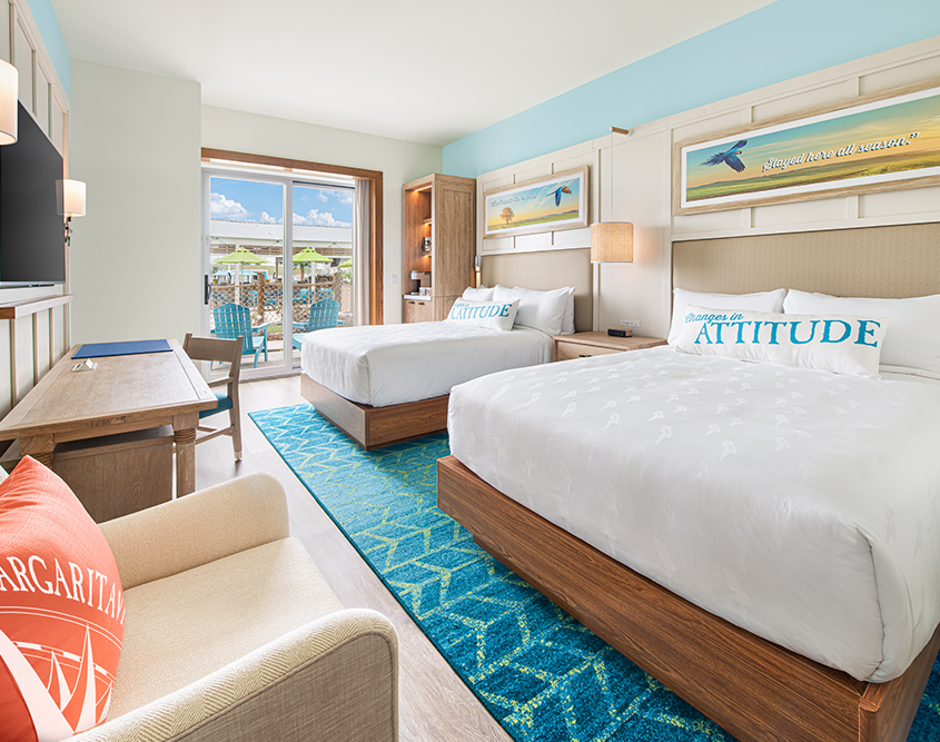 Margaritaville Hotel Kansas City - Premium 2 Queen Bedroom