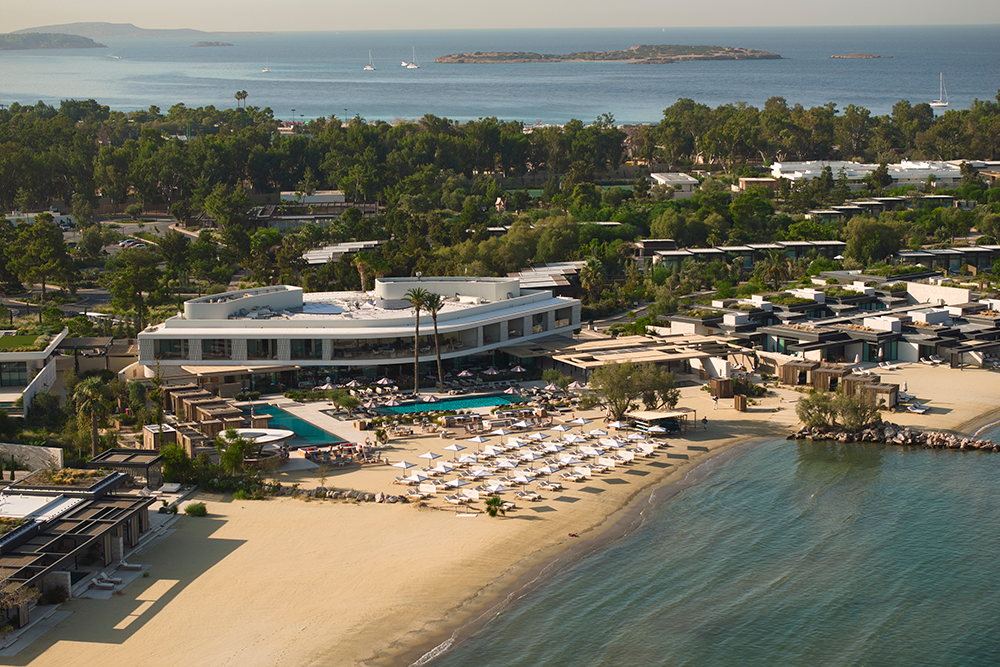 One&Only Aesthesis - Aerial View of Property from the Ocean