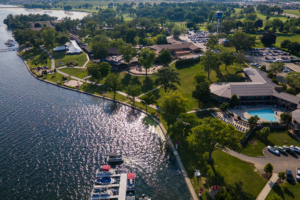 Lake Lawn Resort - Aerial View of Property