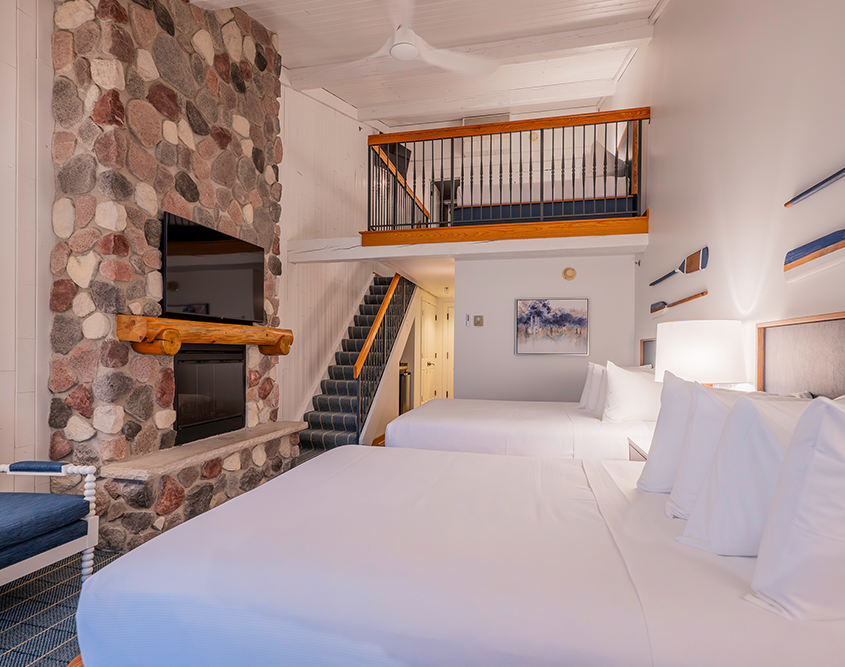 Lake Lawn Resort - Two Queens with Loft