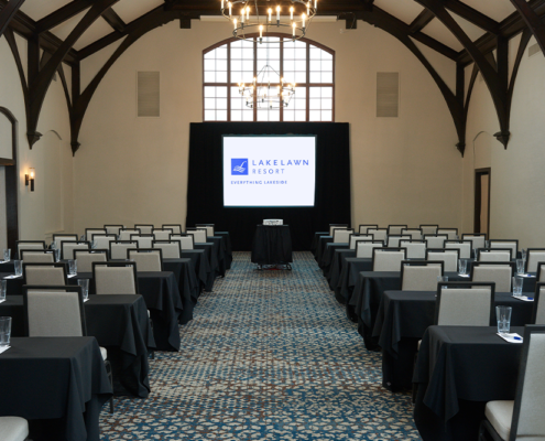 Lake Lawn Resort - Meeting Space Presentation Style