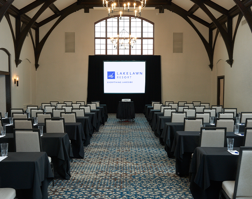 Lake Lawn Resort - Meeting Space Presentation Style