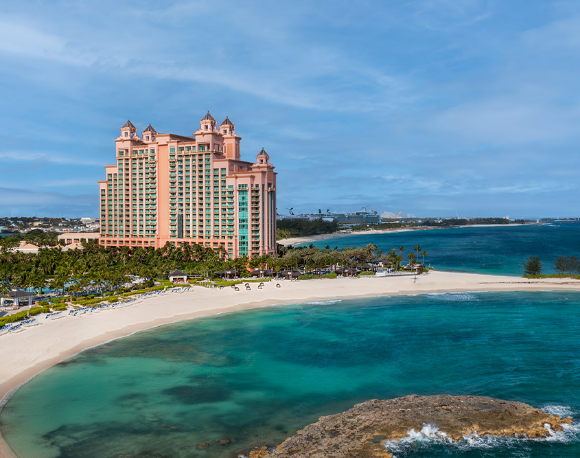 The Cove at Atlantis Paradise Island - Aerial at Daytime