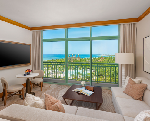 The Cove at Atlantis Paradise Island - Living Room with View