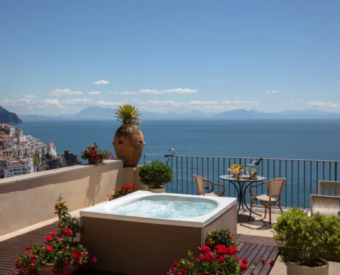 Anantara Convento di Amalfi Grand Hotel - Junior Sea View Terrace with Jaccuzi