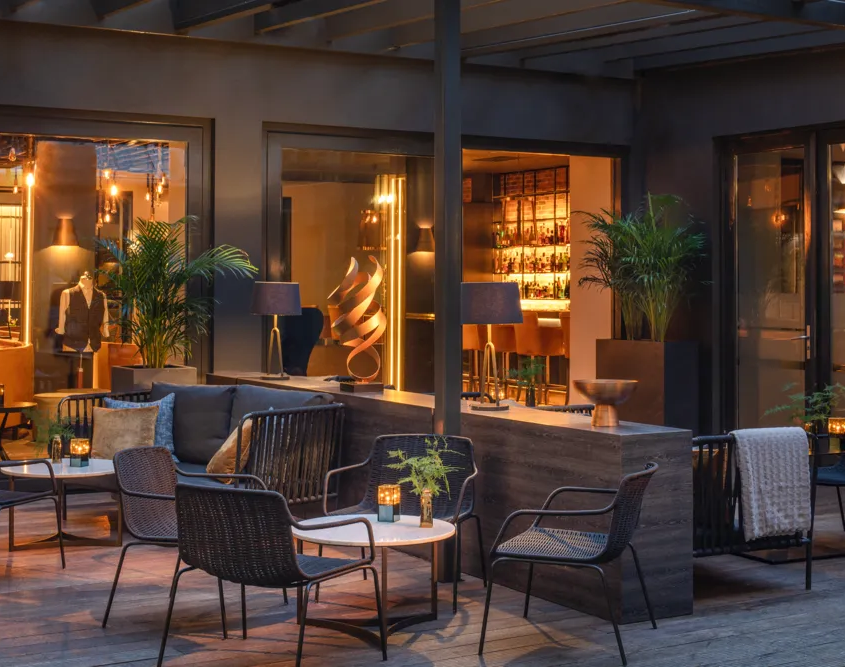 Anantara Grand Hotel Krasnapolsky Amsterdam - Outdoor Lounge