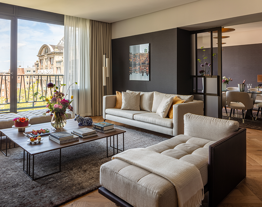 Anantara Grand Hotel Krasnapolsky Amsterdam - Royal Suite Living Room