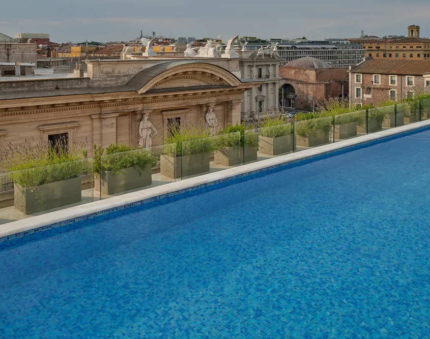 Anantara Palazzo Naiadi Rome Hotel - Rooftop Pool