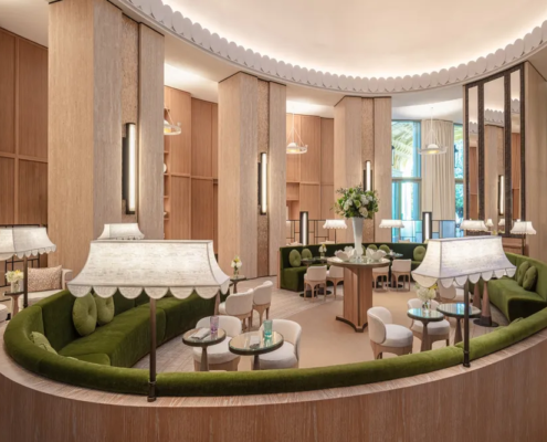 Anantara Plaza Nice - Green Velvet Restaurant Interior